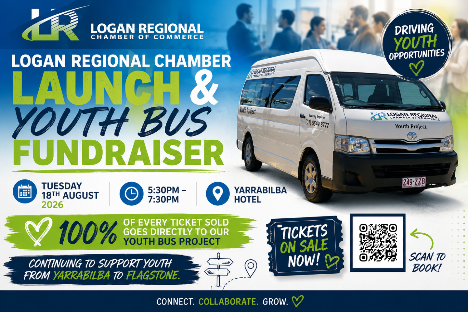 Launch & Youth Bus Fundraiser
